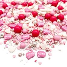 Picture of BE MY VALENTINE EDIBLE SPRINKLES X 50G